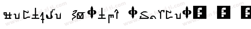 Kalinda Script Regular字体转换